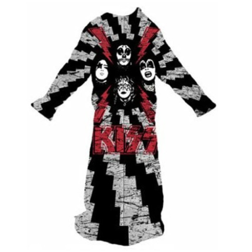 KISS Robe by Live Nation Merchandise Polyester 2009 Y2K
